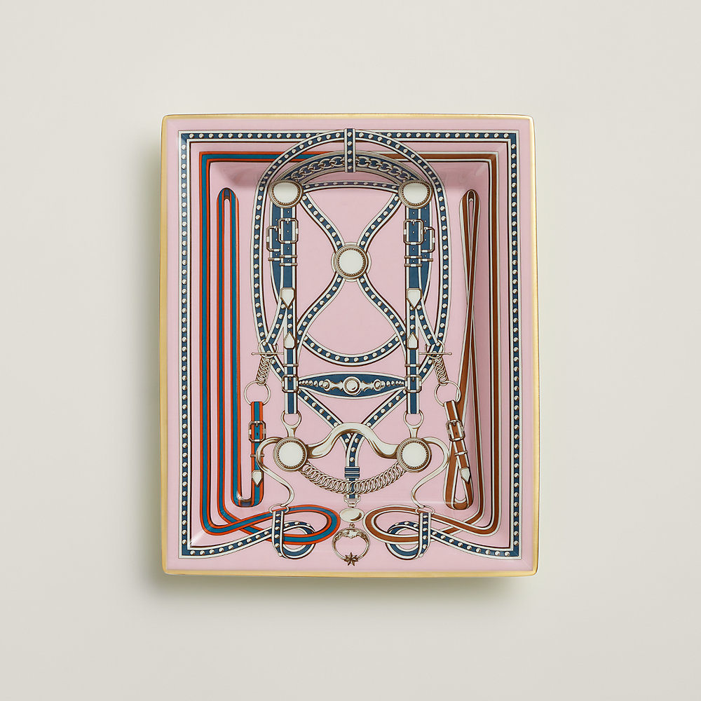 Grand Tralala change tray - Pink | Hermès Mainland China